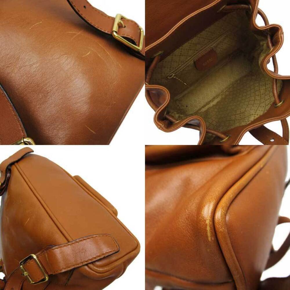 Gucci Backpack Bamboo Brown Leather - Picture 2 of 3